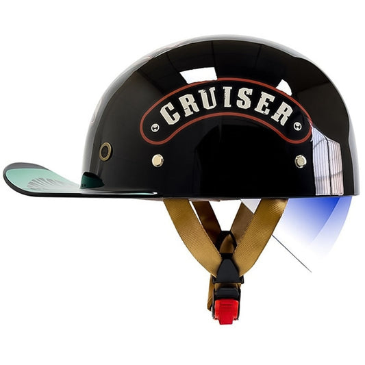 Retro Moto Baseball Cap Helmet