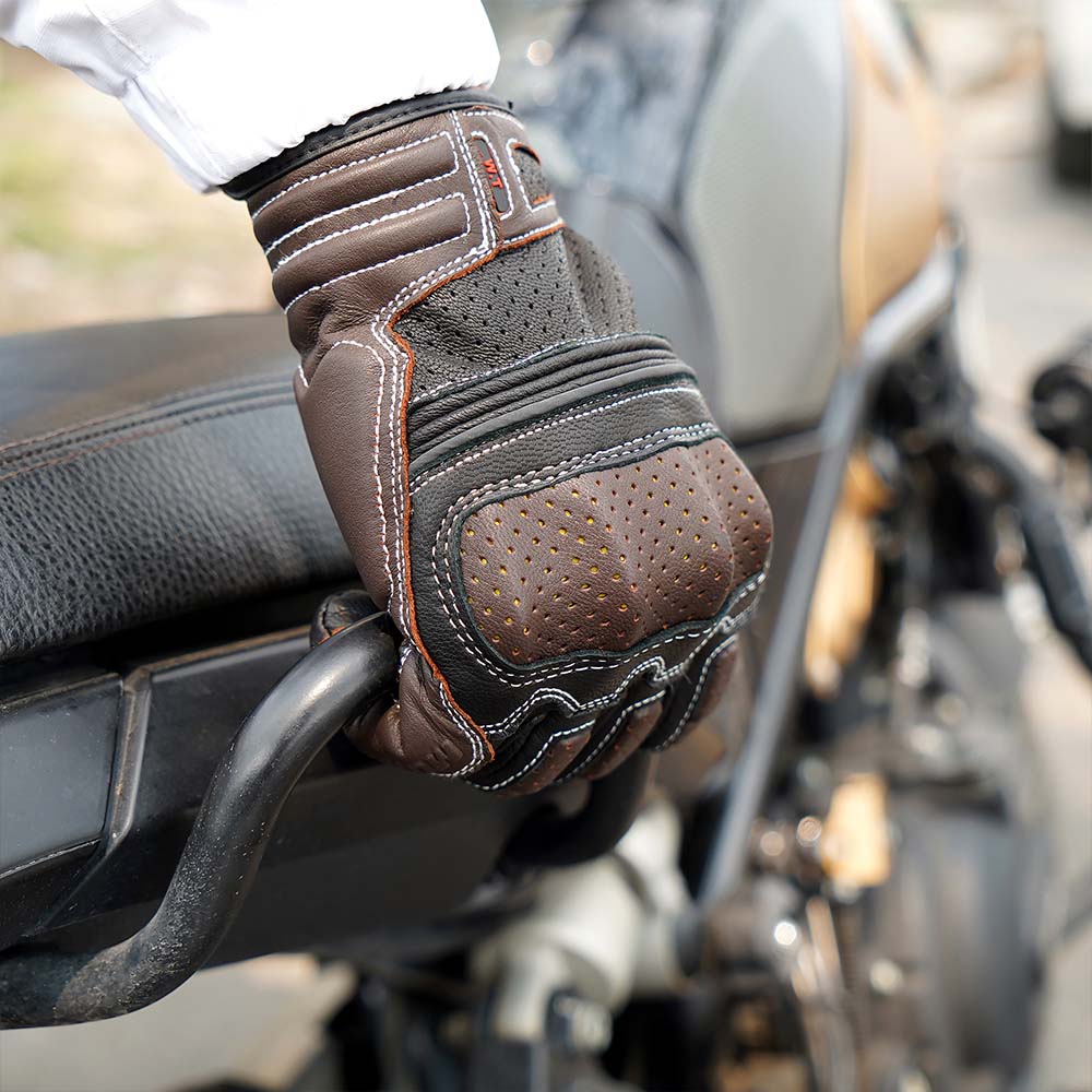 RetroTouch Motorcycle Gloves