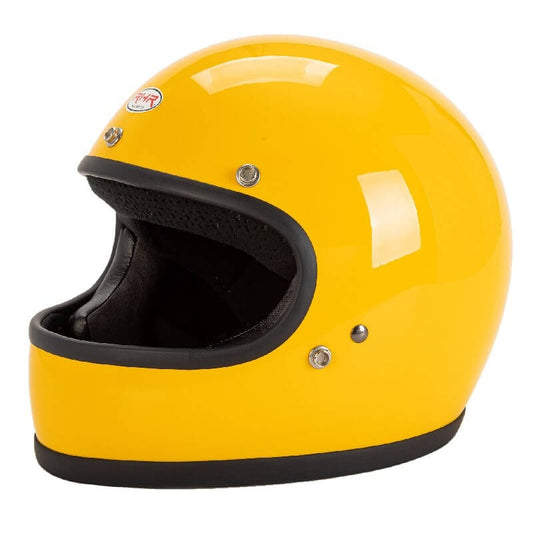 Retro Cruiser Helmet - Yellow