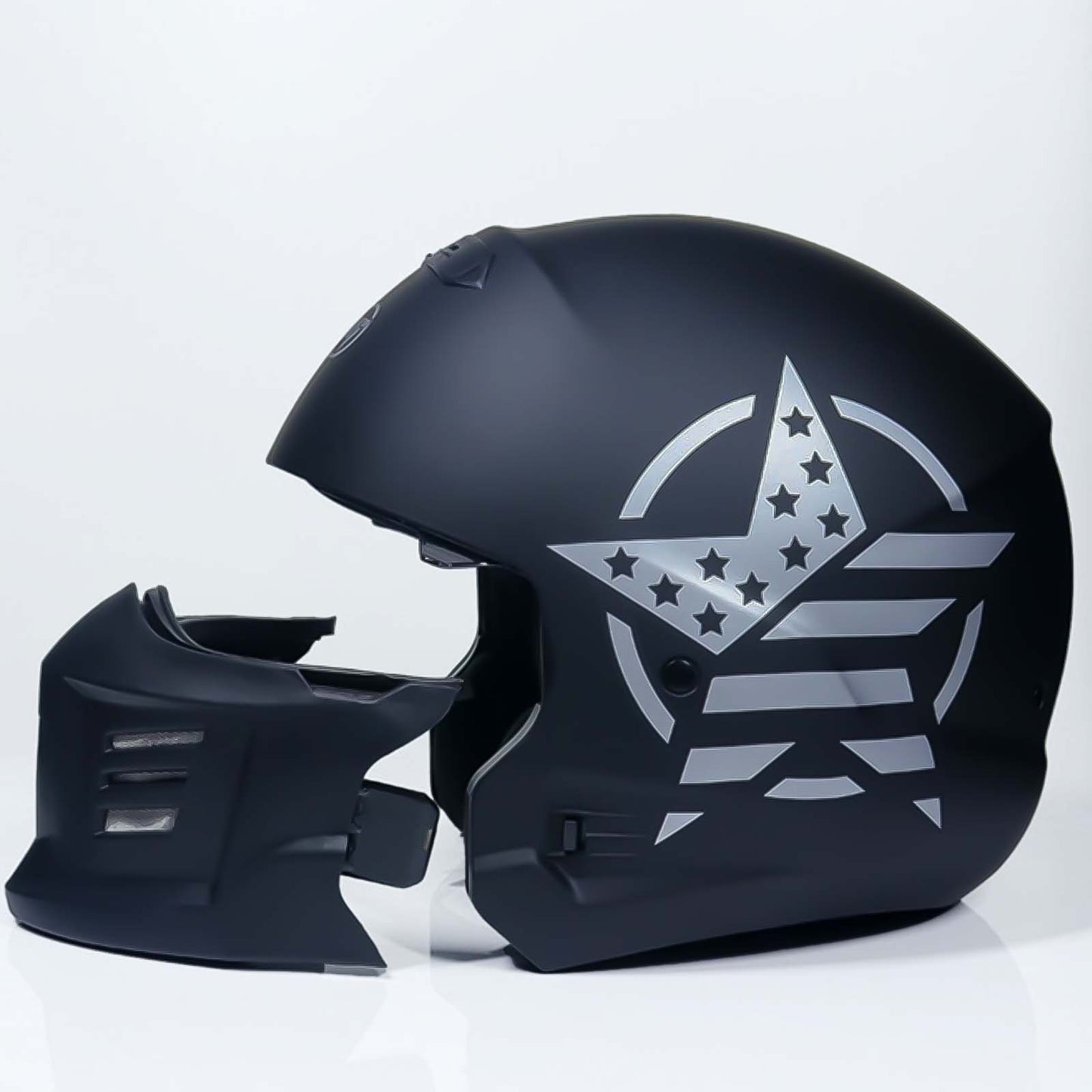 Aggressive Dual Sport Helmet